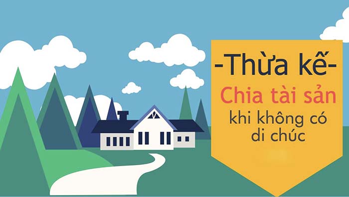 chia tài sản không có di chúc
