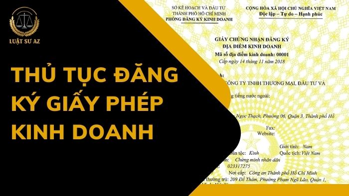 Thủ tục đăng ký giấy phép kinh doanh chuyên nghiệp