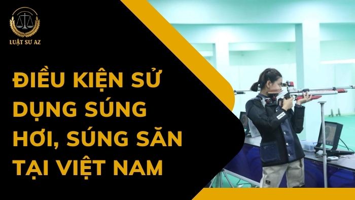 Điều kiện, thủ tục xin giấy phép sử dụng súng hơi, súng săn